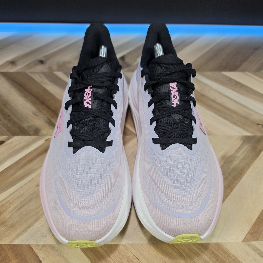HOKA Bondi 9 Women's 10 Pink Black 1165132 SHMC Running Shoes Sneakers Training - Picture 3 of 13